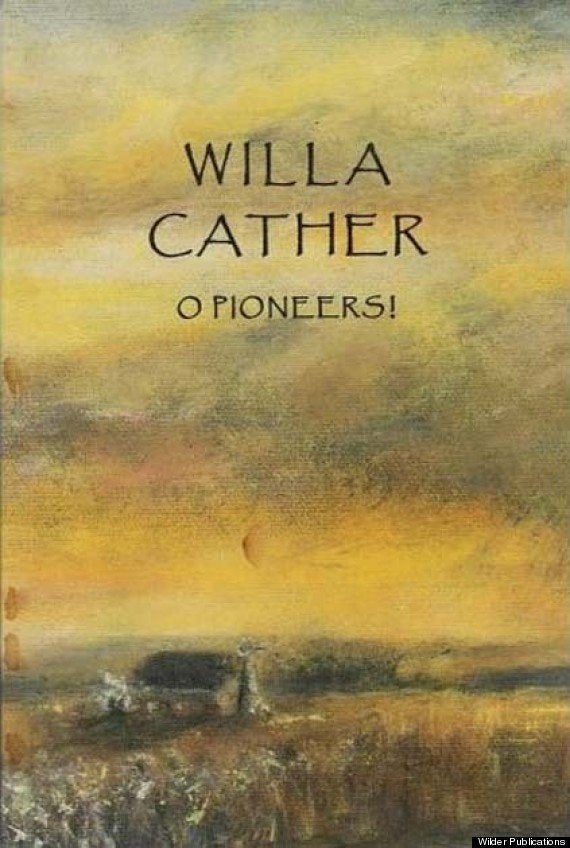 "Miss Willa S. Cather in <em>O Pioneers</em> (O title!!) is neither a skilled storyteller nor the least bit of an artist."
<b