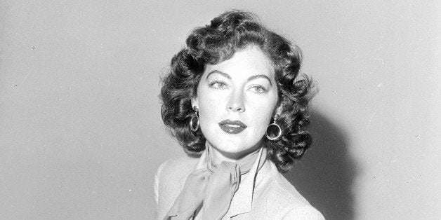UNITED STATES - CIRCA 2002: Ava Gardner at the News Color Studio. (Photo by Gordon Rynders/NY Daily News Archive via Getty