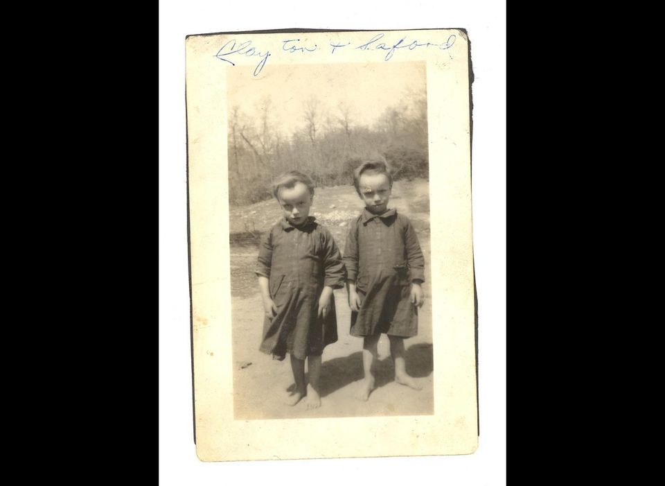  Clayton and Saford Hall As Poor, Pitiful Urchins From The Hollow, Va., Circa 1922