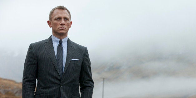 FILE - This film image released by Columbia Pictures shows Daniel Craig as James Bond in the action adventure film, "Skyfall." (AP Photo/Sony Pictures, Francois Duhamel, File)