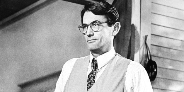American actor Gregory Peck (1916 - 2003) stars as lawyer Atticus Finch in the film 'To Kill a Mockingbird', directed by Robert Mulligan, 1962. (Photo by Silver Screen Collection/Hulton Archive/Getty Images)
