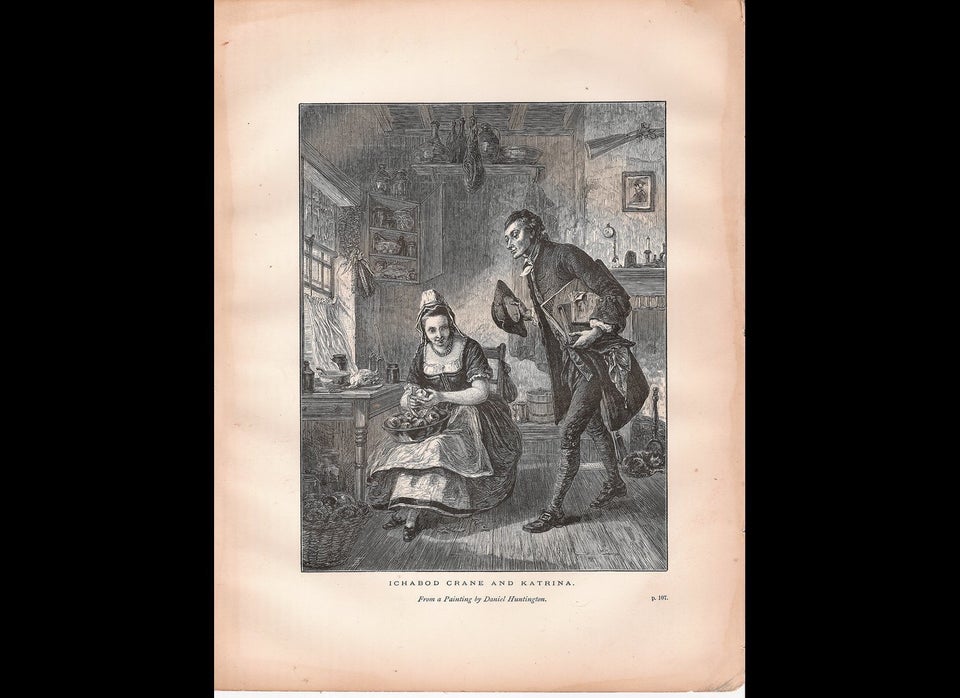 In Washington Irving's <em>The Legend of Sleepy Hollow</em>, Ichabod Crane, the gawky, ugly, but learned man goes up against