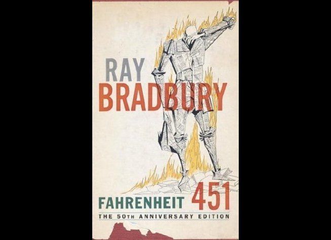"Fahrenheit 451" by Ray Bradbury 