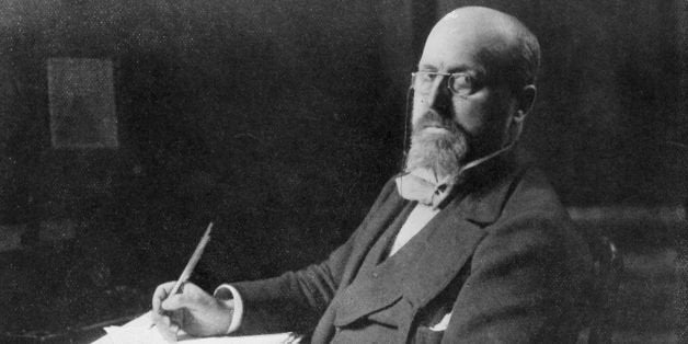 American novelist Henry James (1843 - 1916) in his study. (Photo by Hulton Archive/Getty Images)