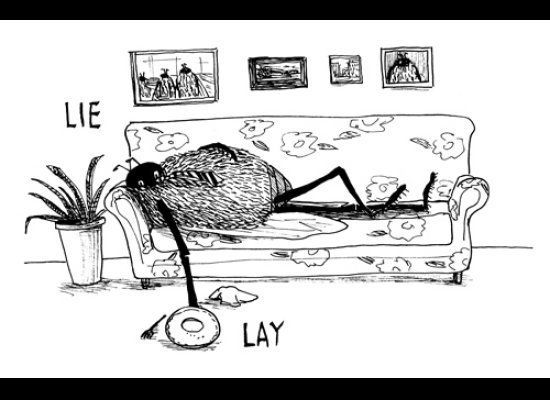 lay/lie