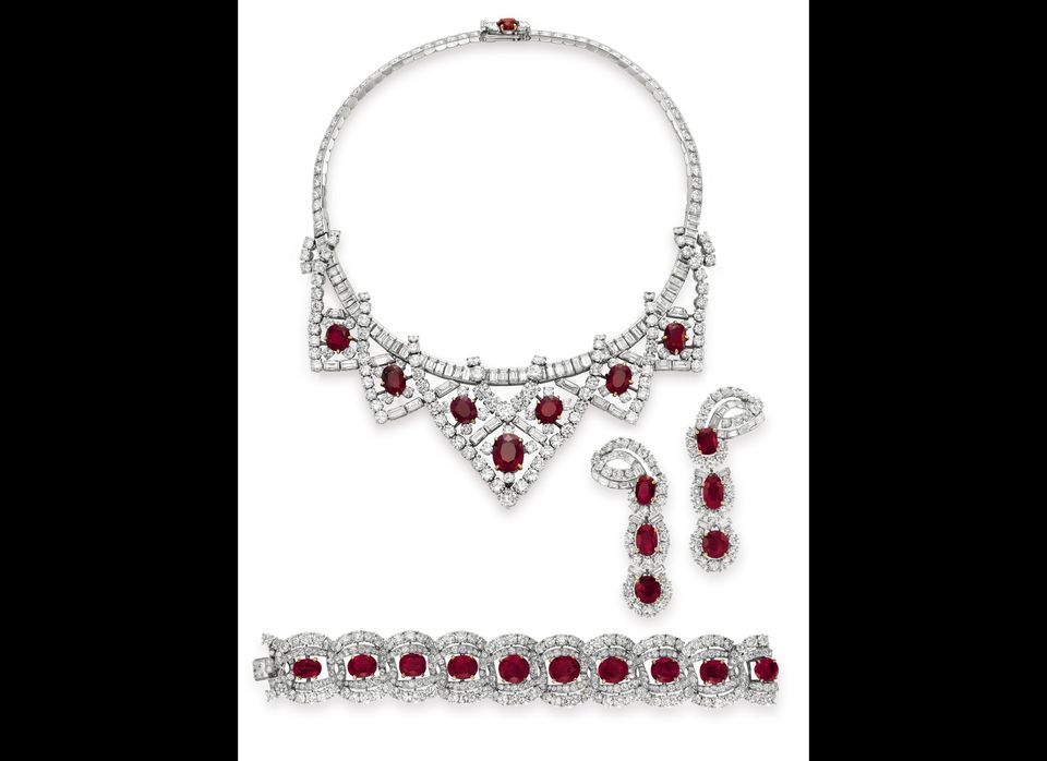 Ruby Set By Cartier