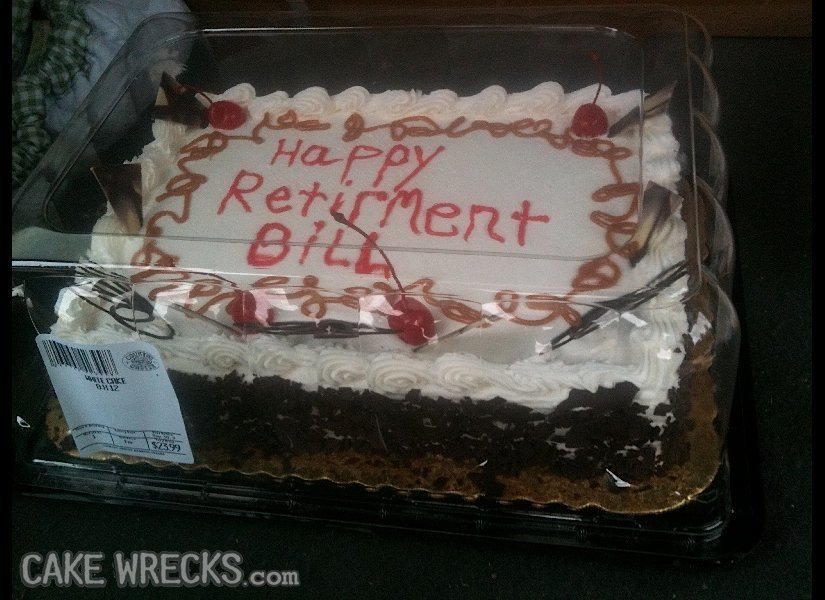 50 Hilarious Farewell Cakes That Employees Got On Their Last Day At The  Office | Retirement cakes, Retirement party cakes, Retirement cake sayings