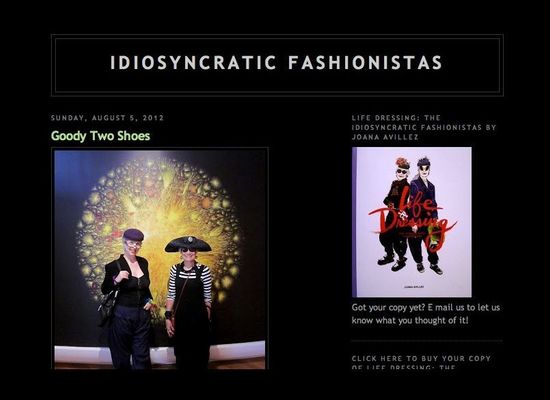 Idiosyncratic Fashionistas: July 2012