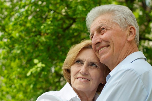 mature couple enjoy union