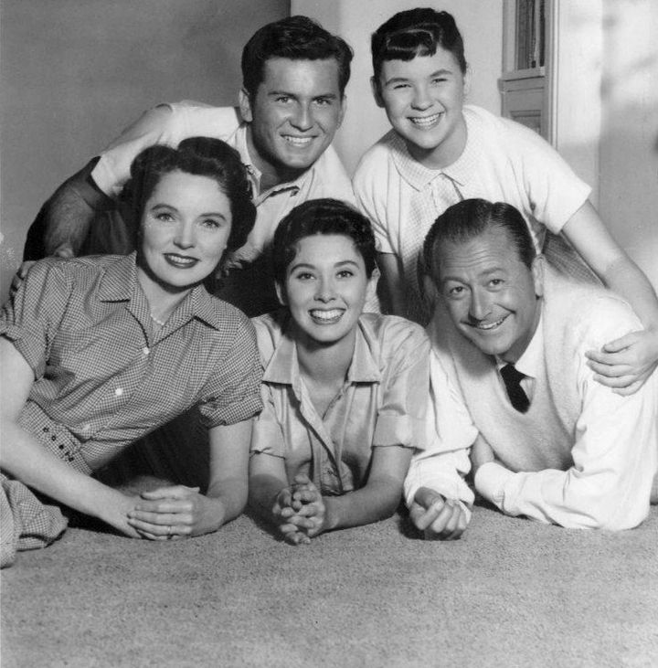 Description Photo of the cast of the television program Father Knows Best. Top, from left: Billy Gray, Lauren Chapin. Bottom, from left: ... 