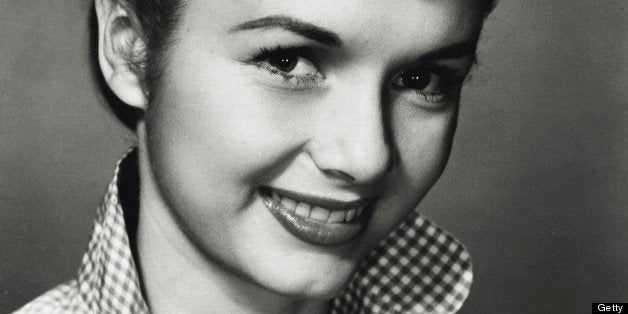 Portrait of American actress and singer Debbie Reynolds smiling. 1950s (Photo by Mondadori Portfolio via Getty Images)