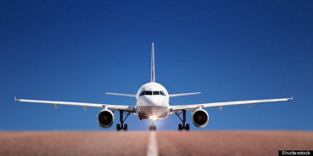 aircraft on runway