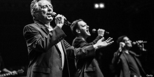 (EXCLUSIVE ALL ACCESS) LONDON, UNITED KINGDOM - JUNE 25: Frankie Valli & The Four Seasons perform on stage at the Royal Albert Hall on June 25, 2013 in London, England. (Photo by Christie Goodwin/Redferns via Getty Images)