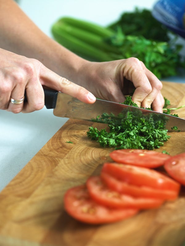You cut veggies, meat, fish, and more on them, and as a result, germs can fester. 18% of cutting boards tested by the NSF had