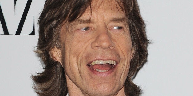 LONDON, ENGLAND - NOVEMBER 05: Mick Jagger attends the Harpers Bazaar Women of the Year awards at Claridge's Hotel on Novem