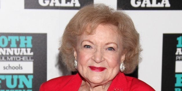 BEVERLY HILLS, CA - MAY 05: Actress Betty White attends the Paul Mitchell's 10th Annual Fundraiser held at The Beverly Hilton Hotel on May 5, 2013 in Beverly Hills, California. (Photo by Tommaso Boddi/WireImage)