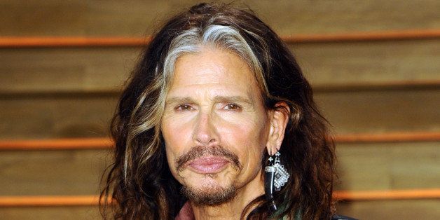 WEST HOLLYWOOD, CA - MARCH 02: Steven Tyler attends the 2014 Vanity Fair Oscar Party hosted by Graydon Carter on March 2, 2014 in West Hollywood, California. (Photo by Anthony Harvey/Getty Images)