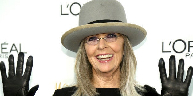 NEW YORK, NY - DECEMBER 03: Actress Diane Keaton attends L'Oreal Paris' Women of Worth 2013 at The Pierre Hotel on December 3, 2013 in New York City. (Photo by Paul Zimmerman/WireImage)