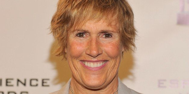 BURBANK, CA - FEBRUARY 08: Swimmer Diana Nyad attends the first ESPN Sport Science Newton Awards at the ESPN Sports Science Studio on February 8, 2014 at the ESPN Sports Science Studio in Burbank, California. (Photo by John M. Heller/Getty Images)