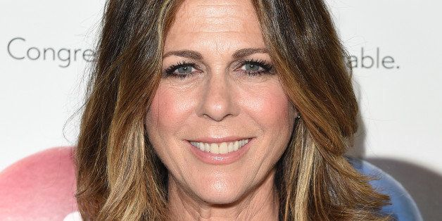 WEST HOLLYWOOD, CA - MAY 08: Actress Rita Wilson attends the 'Fed Up' premiere held at the Pacfic Design Center on May 8, 2014 in West Hollywood, California. (Photo by Jason Merritt/Getty Images)