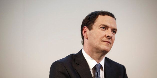 George Osborne, U.K. chancellor of the exchequer, sits and listens during the Commonwealth Games Business Conference in Glasgow, U.K., on Tuesday, July 22, 2014. Scotland holds a referendum on Sept. 18, with the main political parties in London united in their opposition to the nationalists led by Scottish First Minister Alex Salmond. Photographer: Simon Dawson/Bloomberg via Getty Images 