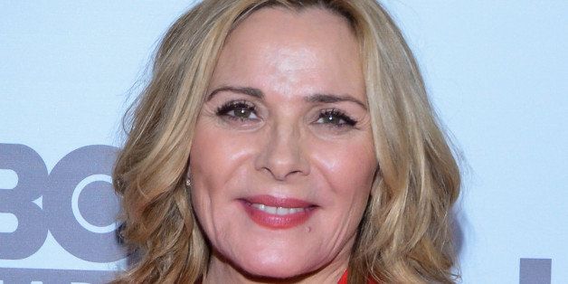 TORONTO, ON - JULY 17: Actress Kim Cattrall poses at HBO Canada's New Original Series 'Sensitive Skin' PremiereÃat Scotiabank Theatre on July 17, 2014 in Toronto, Canada. (Photo by George Pimentel/WireImage)