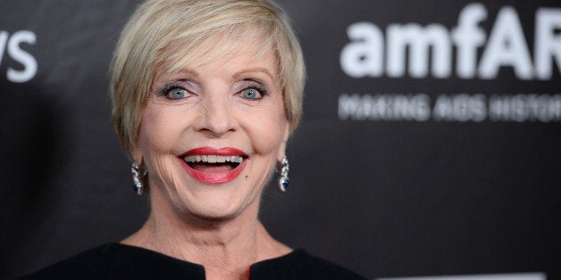 Florence Henderson arrives at the 2014 amfAR Inspiration Gala at Milk Studios on Wednesday, Oct. 29, in Los Angeles. (Photo by Jordan Strauss/Invision/AP)