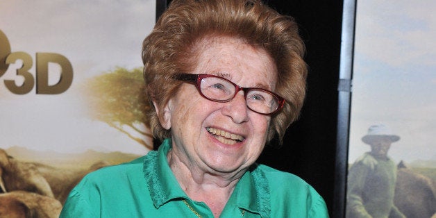 NEW YORK, NY - APRIL 07: Dr. Ruth Westheimer attends the 'Born To Be Wild 3D' screening at AMC Lincoln Square Theater on Apr