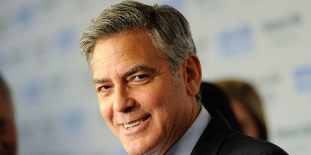 George Clooney attends "An Evening of SeriousFun Celebrating the Legacy of Paul Newman", hosted by the SeriousFun Children's Network at Avery Fisher Hall on Monday, March 2, 2015, in New York. (Photo by Evan Agostini/Invision/AP)