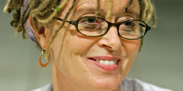 Writer Anne Lamott during book signing, in Omaha, Neb., Wednesday, Sept. 19, 2007. Lamott is the author of several novels and works of non-fiction. (AP Photo/Nati Harnik)