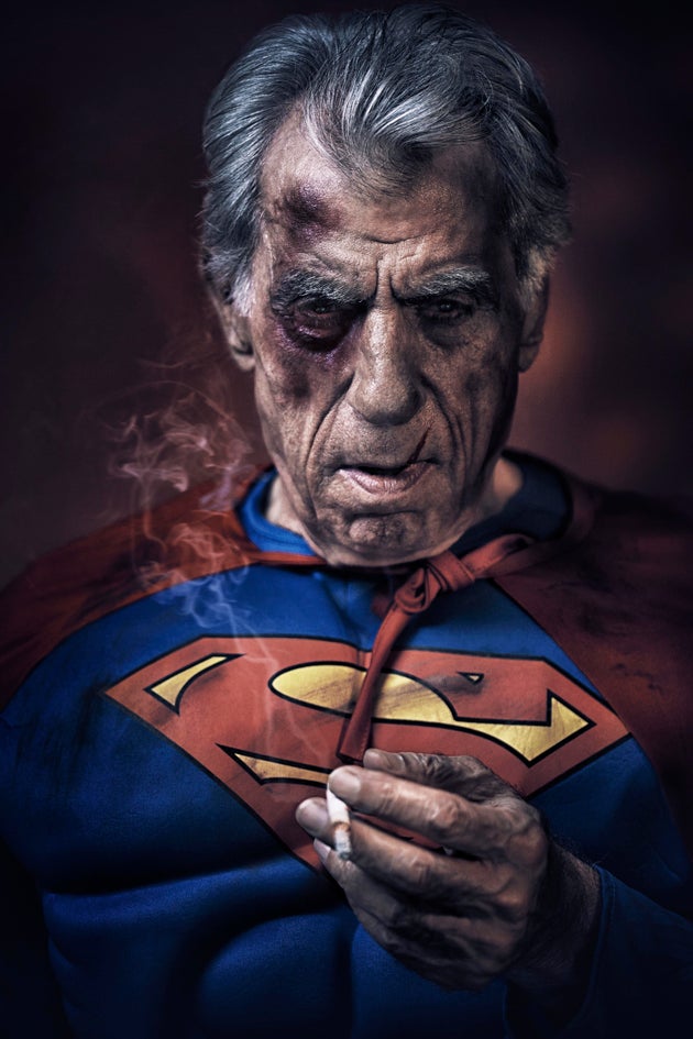 Amazing Photo Series Reveals What Aging Superheroes Would Look Like In  Retirement | HuffPost