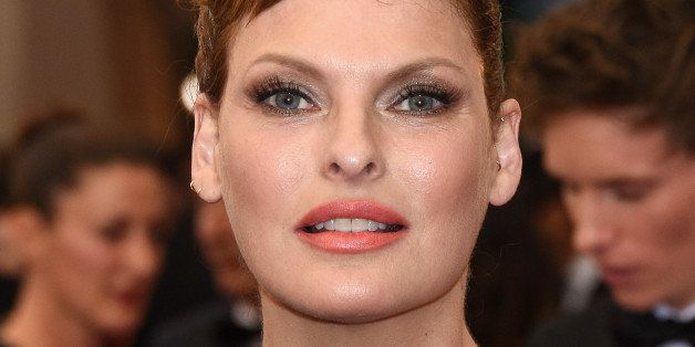 NEW YORK, NY - MAY 04: Linda Evangelista attends the 'China: Through The Looking Glass' Costume Institute Benefit Gala at the Metropolitan Museum of Art on May 4, 2015 in New York City. (Photo by Larry Busacca/Getty Images)