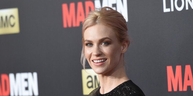 LOS ANGELES, CA - MARCH 25: Actress January Jones attends the AMC celebration of the final 7 episodes of 'Mad Men' with the Black & Red Ball at the Dorothy Chandler Pavilion on March 25, 2015 in Los Angeles, California. (Photo by Jason Merritt/Getty Images)