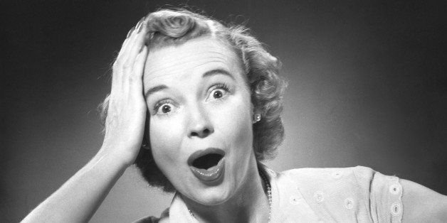 UNITED STATES - CIRCA 1950s: Woman with surprised look. (Photo by George Marks/Retrofile/Getty Images)