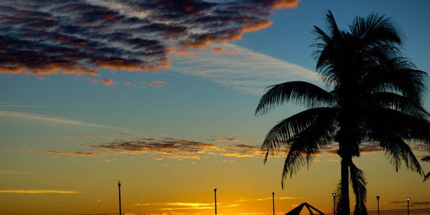 Amanecer en Isla Mujeres