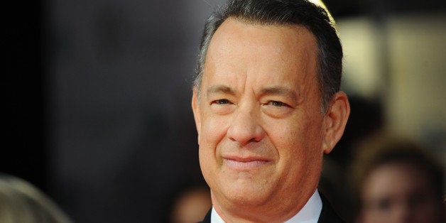 LONDON, ENGLAND - FEBRUARY 16: Actor Tom Hanks attends the EE British Academy Film Awards 2014 at The Royal Opera House on February 16, 2014 in London, England. (Photo by Anthony Harvey/Getty Images)