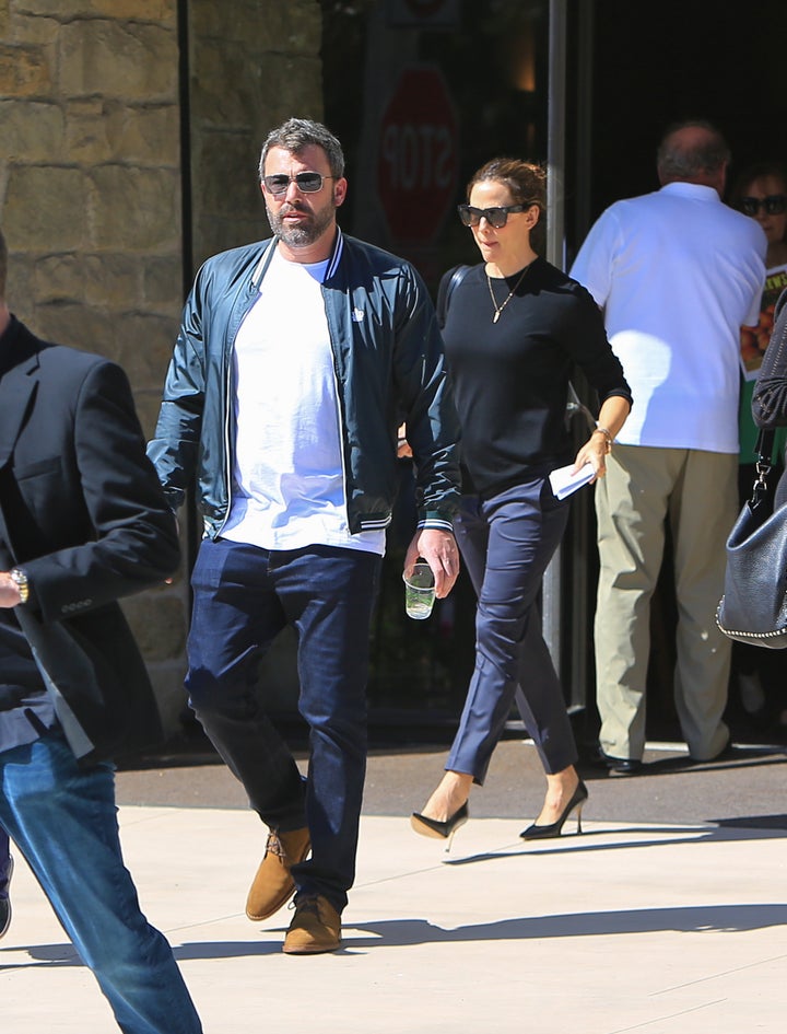 Jennifer Garner and Ben Affleck on Sept. 30, 2018, in Los Angeles.