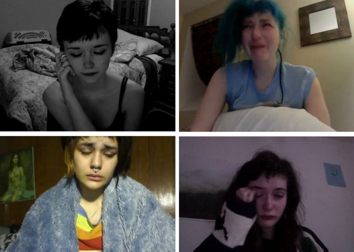 Real Webcam Girls - Webcam Tears: Girls Submit Videos Of Themselves Crying For Tumblr Art  Project | HuffPost Teen