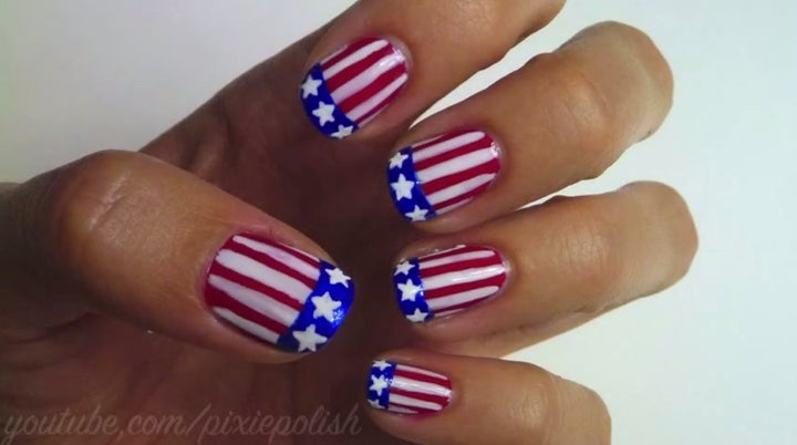 patriotic nail designs 2024
