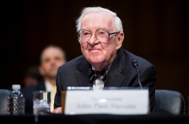 Retired Supreme Court Justice John Paul Stevens said he opposes Brett Kavanaugh's nomination.