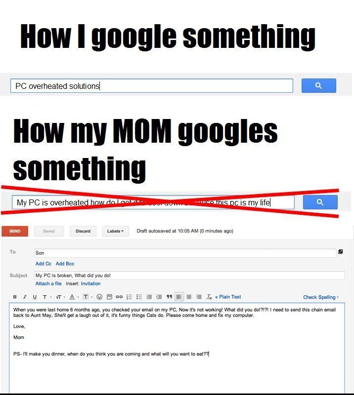 How My Mom Uses Google' Image Sums Up Technology Generation Gap (LOOK) |  HuffPost Teen