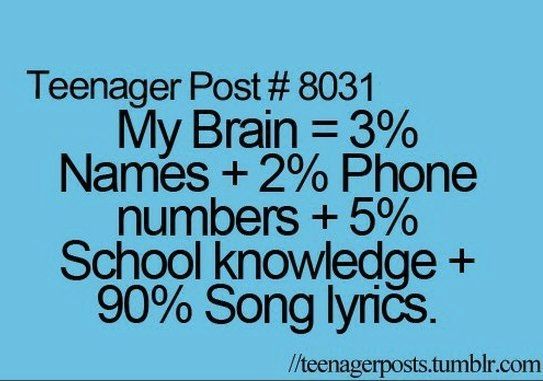 teenager post about school