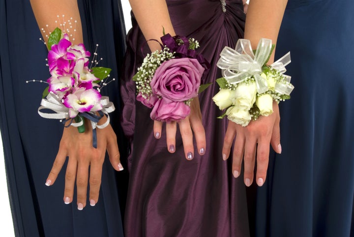 Prom or wedding corsages