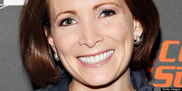 NEW YORK, NY - MARCH 03: Olympic medalist Shannon Miller attends the 2013 Cycle For Survival Benefit at Equinox Rock Center on March 3, 2013 in New York City. (Photo by Cindy Ord/Getty Images)