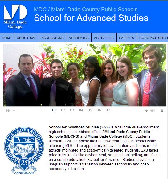 6. School for Advanced Studies at Miami Dade College