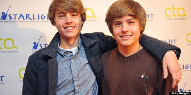 Dylan Sprouse and Cole Sprouse teach a master workshop as CTA/Starlight Foundation honor Dylan & Cole Sprouse at Cochrane Theatre on January 29, 2011 in London, England.