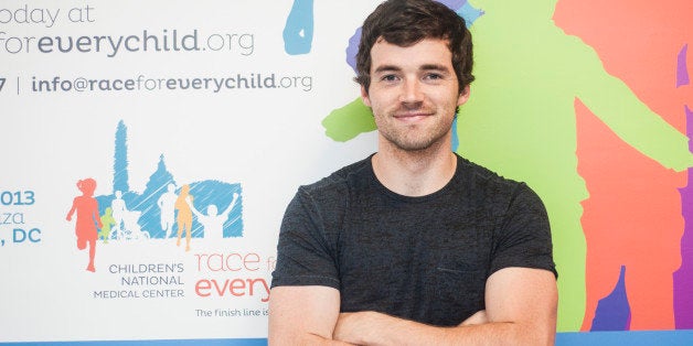 WASHINGTON, DC - JULY 02: Ian Harding poses for a photo during the launch for the 2013 Race for Every Child 5K at Children's National Medical Center on July 2, 2013 in Washington, DC. (Photo by Kris Connor/Getty Images)