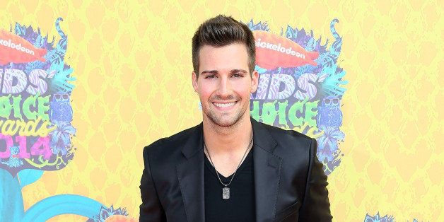 LOS ANGELES, CA - MARCH 29: Actor/singer James Maslow attends Nickelodeon's 27th Annual Kids' Choice Awards at USC Galen Center on March 29, 2014 in Los Angeles, California. (Photo by David Livingston/Getty Images)