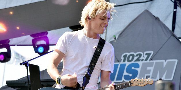 LOS ANGELES, CA - MAY 10: Singer Ross Lynch of R5 performs onstage during 102.7 KIIS FM's 2014 Wango Tango at StubHub Center on May 10, 2014 in Los Angeles, California. (Photo by Kevin Winter/Getty Images for 102.7 KIIS FM's Wango Tango)