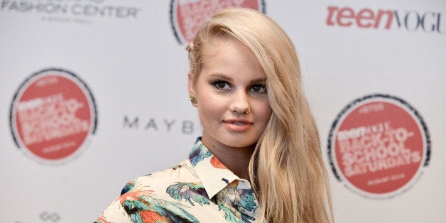 Debby Ryan attends the Teen Vogue Back To School Launch Event on Friday, Aug. 8, 2014, in Torrance, Calif. (Photo by Richard Shotwell/Invision/AP)